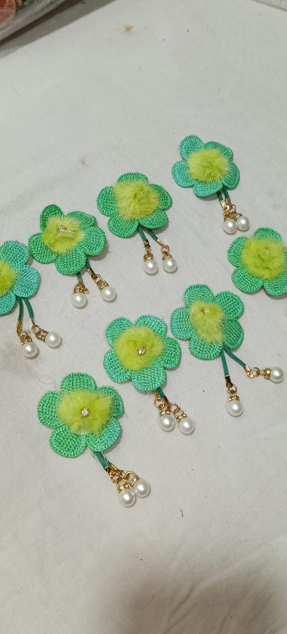 Floral Embellishments – Pack of 8